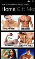 How to Build Muscle Naturally Tips and Techniques mobile app for free download