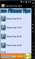 100 Fitness Tips mobile app for free download