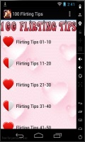 100 Flirting Tips mobile app for free download