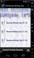 100 Resume Writing Tips mobile app for free download
