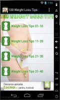 100 Weight Loss Tips mobile app for free download