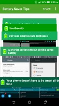 Battery Saver Tips mobile app for free download