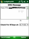 BirthdaysSMS mobile app for free download