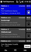 Blackbirdapps UK Live Departures mobile app for free download
