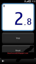 Blue Stopwatch mobile app for free download