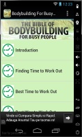 Bodybuilding For Busy People mobile app for free download