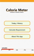 Calorie Meter mobile app for free download