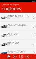 Car Sounds and Ringtones mobile app for free download