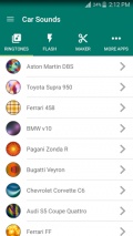 Car Sounds mobile app for free download