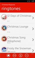Christmas Ringtones + mobile app for free download