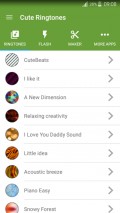Cute Ringtones mobile app for free download