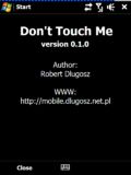 Dont Touch Me mobile app for free download