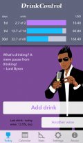 DrinkControl   track drinks and alcohol expenses mobile app for free download