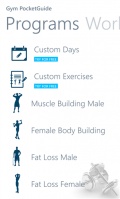 Gym PocketGuide mobile app for free download