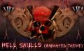 Hell Skulls (Animated Theme) mobile app for free download
