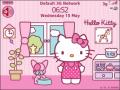 Hello Kitty in Pink Room mobile app for free download