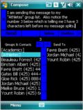MoblMsg 2.0 Group SMS Lite mobile app for free download