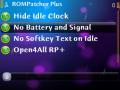 Patches to hide Idle clock on s60v3 mobile app for free download
