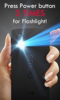 Power Button FlashLight /Torch mobile app for free download