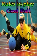 Rules to play Goal Ball mobile app for free download