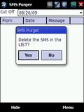 SMS Purger mobile app for free download