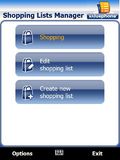 Shopping Lists Manager mobile app for free download