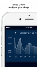 Sleep Cycle alarm clock mobile app for free download