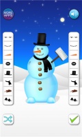 Snowman Maker   Dress Up Games mobile app for free download