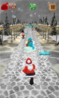 Super Santa Run mobile app for free download