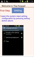 Thai keyboard mobile app for free download