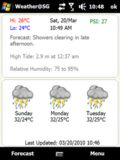 Weather SG mobile app for free download