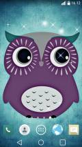 Cute Owl Live Wallpaper mobile app for free download