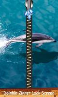 Dolphin Zipper Lock Screen mobile app for free download