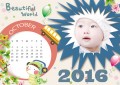 Cartoon Calendar Photoframes mobile app for free download