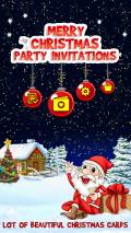 Merry Christmas Party Invitaion mobile app for free download