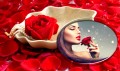 Rose Flower Selfie Editor mobile app for free download