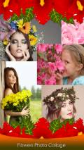 Flowers Photo Collage mobile app for free download