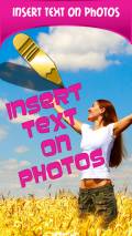 Insert Text On Photos mobile app for free download