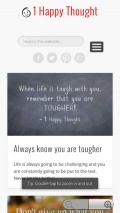 1 Happy Thought   Free Quotes App mobile app for free download
