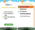 Flipfont  V5.3.1  for all s60v5 mobile app for free download