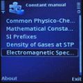 Scientific Constants mobile app for free download