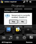 SensorLock mobile app for free download