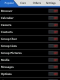 Lock Apps v110 for Blackberry mobile app for free download