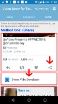 Save Videos For Twitter mobile app for free download