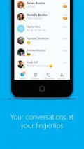 Skype for iPhone mobile app for free download