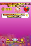 Candy Crush Cheats mobile app for free download