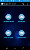 Disposable Emails mobile app for free download