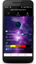 Night Mode Style IOS 9 mobile app for free download