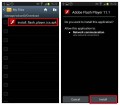 Adobe Flash mobile app for free download