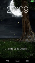 Fireflies lockscreen mobile app for free download